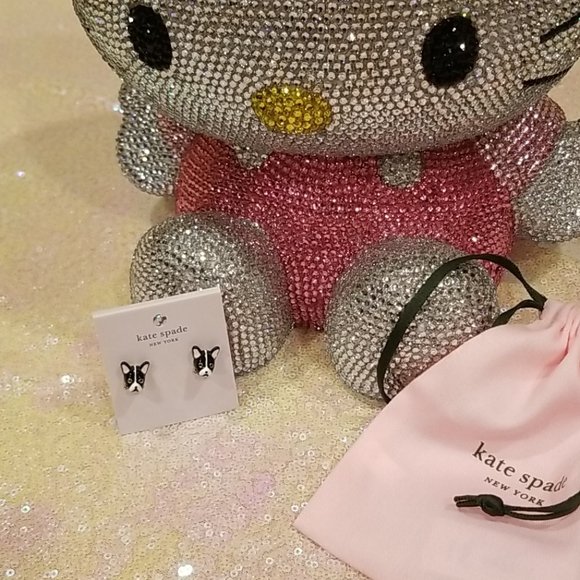 💖HOST PICK💖 Kate Spade French Bulldog Earrings - Picture 5 of 8